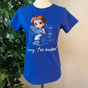Disney Tee Turtle Belle “Sorry I’m Booked” Tee